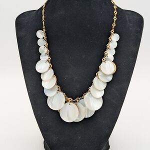 Elegant White Shell Necklace